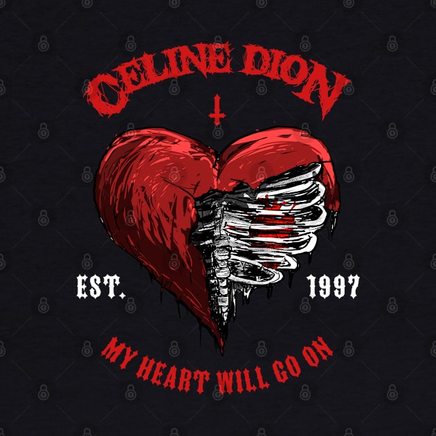 Celine Dion Metal (Colored) by DeathAnarchy